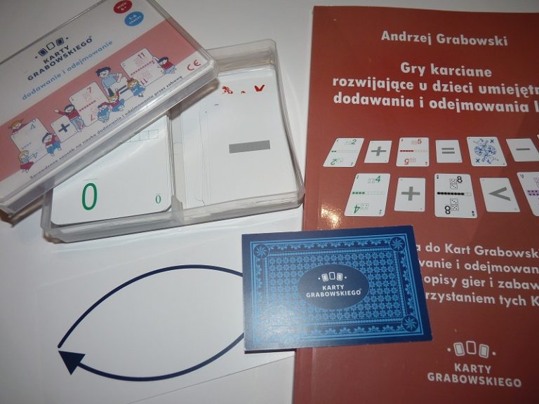 Karty Grabowskiego - dodawanie i odejmowanie. — NERDADS.pl